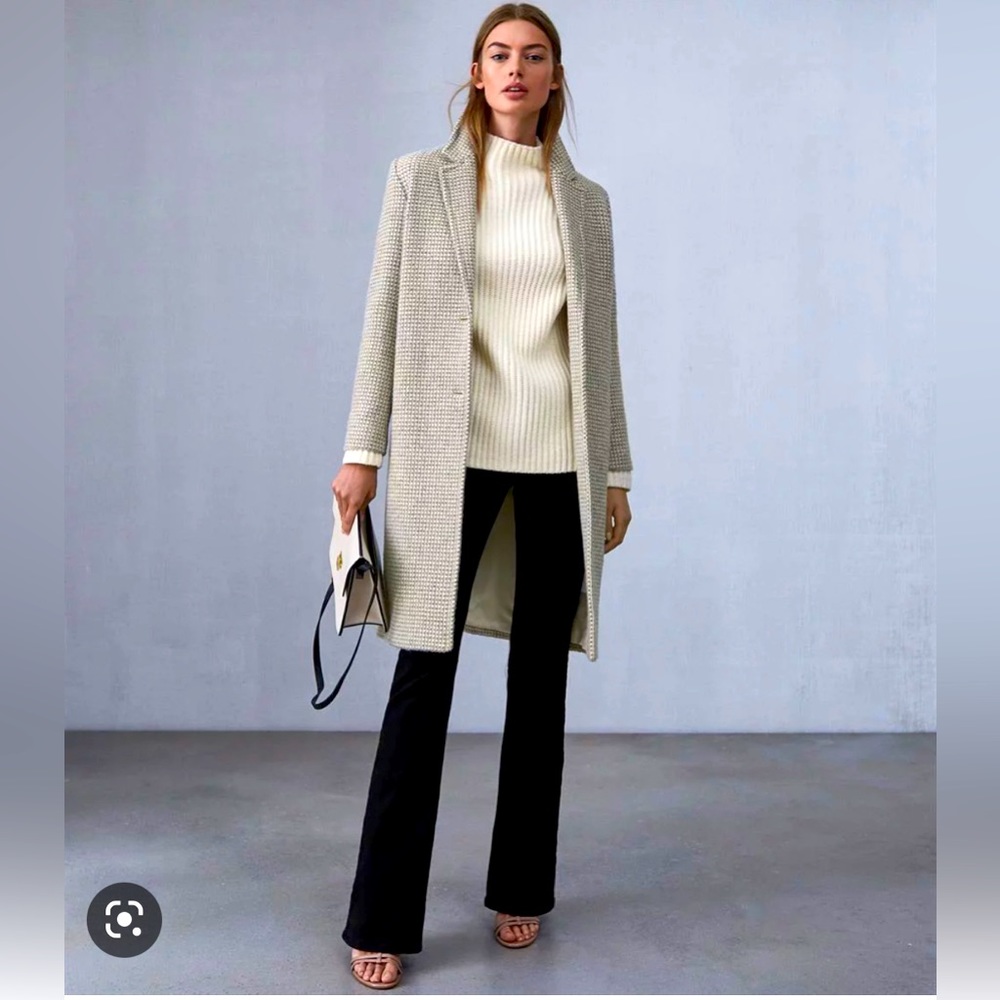 Reiss checkered coat